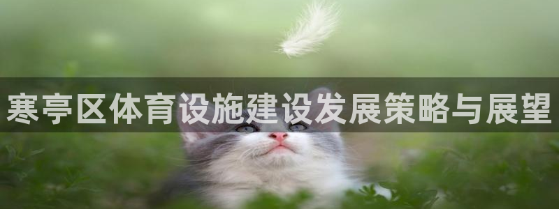 意昂5(KGAME)官网：寒亭区体育设施建设发展策略与展望